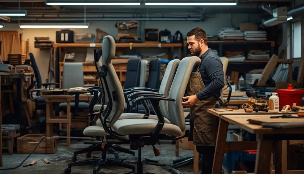 تولید صندلی اداری در تهران توسط مستر چیر